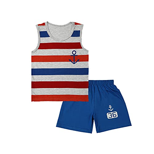 Image of CATCUB Boy's & Girl's Cotton Printed Clothing Set