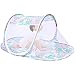 FOUTP Moustiquaire pour Enfants d'été, Moustiquaire Pliable pour lit bébé, Moustiquaire Pliante, Moustiquaire Tente Portable Plage, Moustiquaire pour Lit de Bébé, 110 * 65 * 60cm (Vert)