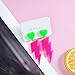 Mintolex 80s Neon Earrings for Women Acrylic Lightning Bolt Drop Earrings Retro 80s 90s Glow Party Accessories Neon Jewelry for Halloween Costume Outfit, Hot Pink