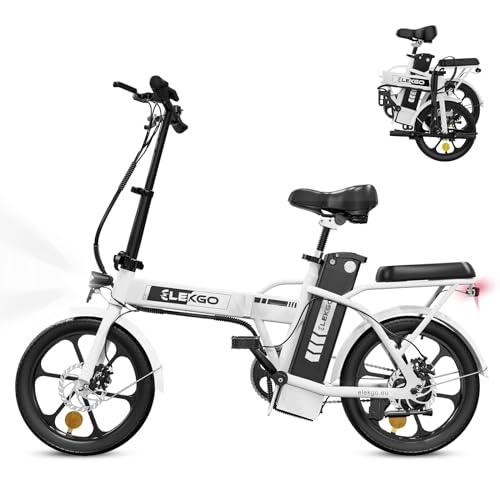 Bici Elettrica ELEKGO 14 Pollici - Motore 250W, Autonomia 45km - Foto 10