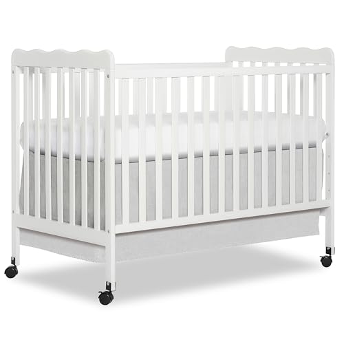 Dream On Me Carson Classic 3-in-1 Convertible Crib in White