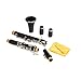 Kcelarec B-Flat Clarinet Black Ebonite Clarinet For Student Beginner, With Cleaning Cloth,Case,Lubricant,Screwdriver