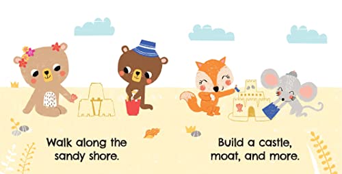 My Beach Baby: Swim in the Sun, Build Sandcastles, and Say I Love You! (Shower Gifts for New Parents, Summer Board Books for Toddlers) (My Baby Locale)