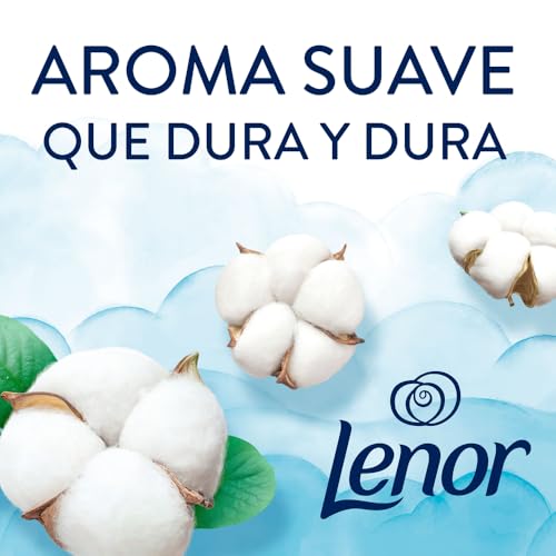 Miniatura 2 de Lenor UNstoppables Perlas de Perfume para la Ropa, 96 Lavados (6 x 195g), Suavizante con Fragancia Frescor Algodon, Potenciador de Frescor