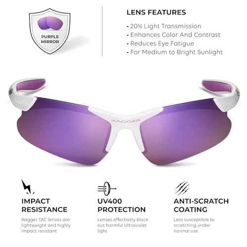 Image of Kids Youth Polarized Sports Sunglasses for Boys Girls Baseball Softball Glasses TR90 Frame