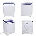 ROVSUN 17.6LBS Portable Washing Machine, Mini Washer and Dryer Combo with Washer(11lbs) & Spiner(6.6lbs) & Built-in Pump Draining for RV Camping Dorm College Apartment