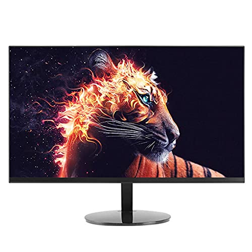 Image of 24-inch Flat Surface Computer Monitor Full Hd (1920x1080p) Ultra-Thin Led LCD Wide Monitor Non-Flicker Screen Low Blue Light with Hdml and Vag Interfaces