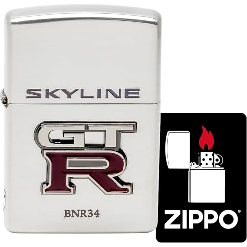 Wb|[(Zippo) ICC^[ tg XebJ[t R34 Y jbT NISSAN   X^_[h Vo[ ZIPPO SV GT-R BNR34