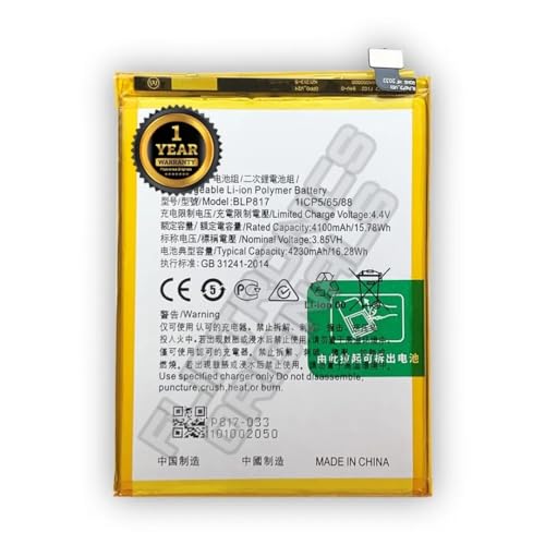 Image of BLP817 Battery for Oppo A15 / A3s /A15 2020 /A15S Battery with 1 Year Warranty**** (U163)