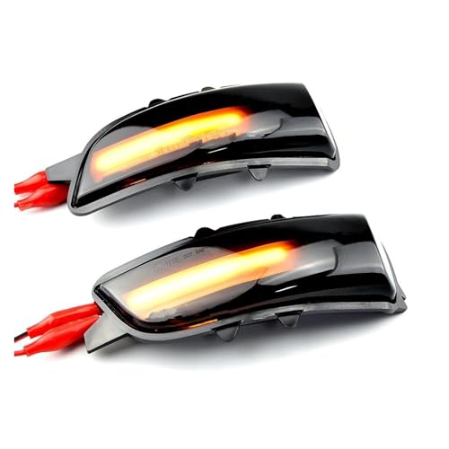 Intermitentes dinámicos LED de espejo retrovisor para Volvo C30 S40 V50 y S80 4