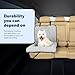 PetSafe Happy Ride Car Dog Bed - Best for Bucket Seats - Fits Cars, Trucks, Minivans and SUVs - Comfortable and Machine Washable - Durable Vehicle Pet Bed - Grey