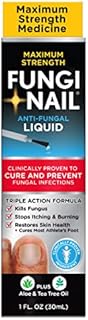 Fungi-Nail Anti-Fungal Liquid Solution , Kills Fungus That Can Lead to Nail & Athlete's Foot with Tolnaftate & Clinically Proven to Cure and Prevent Fungal Infections