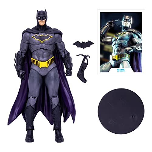 Dc Multiverse Batman (Rebirth) 7" Action Figure With Accessories #TOP1
