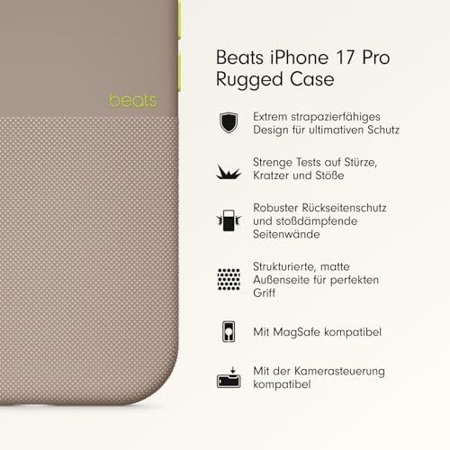 Beats iPhone 17 Pro Rugged Case mit MagSafe und Kamerasteuerung, auf Stuzfestigkeit getestet… – Ansicht 2
