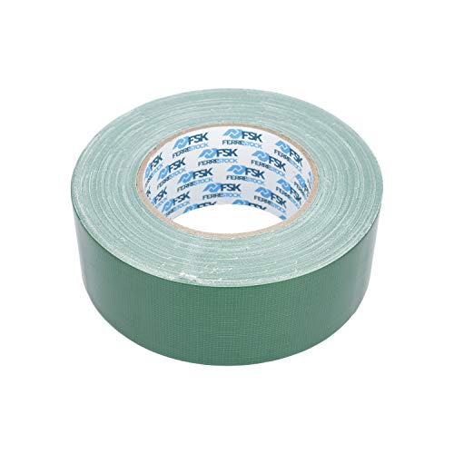 ferrestock fsktct005 Roll of Duct Tape, Green, 50 mm x 50 m - Image 2