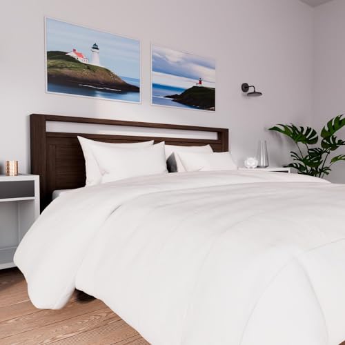 Couette blanche 220x240 Douceur Soleil d'ocre contre les nuits froides