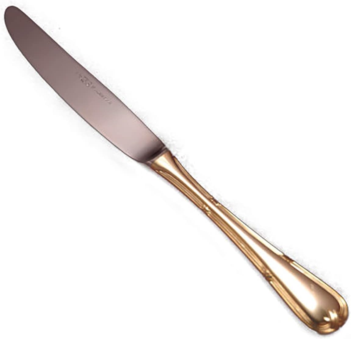 TRIO 18-8 Largo Dessert Knife with Gold Plated Finish