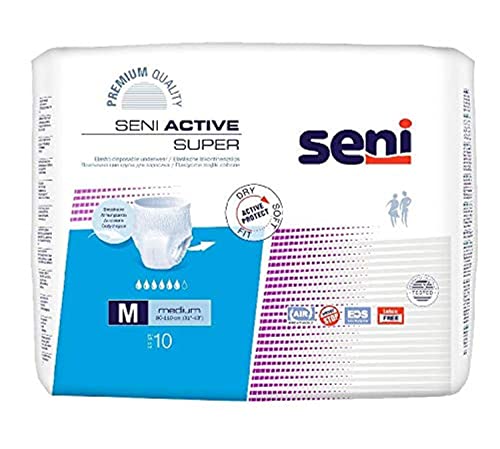 Seni Active Super Inkontinenzslip Einmal M, 10 St
