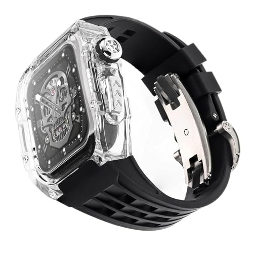 Kit modification Apple Watch 8 transparent pour protéger et styliser le boîtier