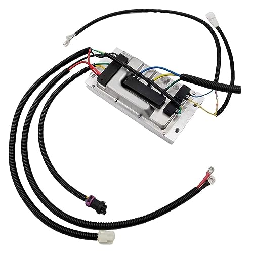 Aire Acondicionado eléctrico for Coche, Juego de compresor de Aire Acondicionado A/C de 12V con Panel de Control for camión, autobús, Tractor de Barco automotriz (Color : Only Control Panel)