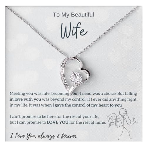 Momavo Jewelry To My Beautiful Wife - I Was Right When I Gave The Control Of My Heart To You�AForever Love �l�b�N���X�A�\�b�h���C�g�A�Ȃւ̃M�t�g�A�ޏ�