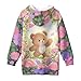 Pointodoor Cartoon Bear Oversized Hoodies Dress Kids Long Sleeve Hoodie Athletic Sports Sweatshirts Yoga Sport Jacket with Pockets Fashion Trendy Outfits