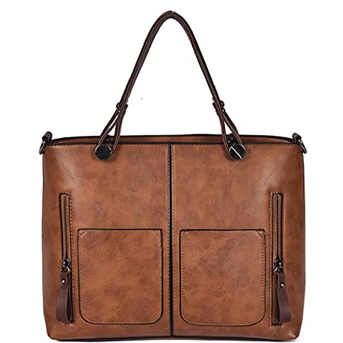 Sac à main en cuir spacieux pour organiser vos affaires de journée - 2