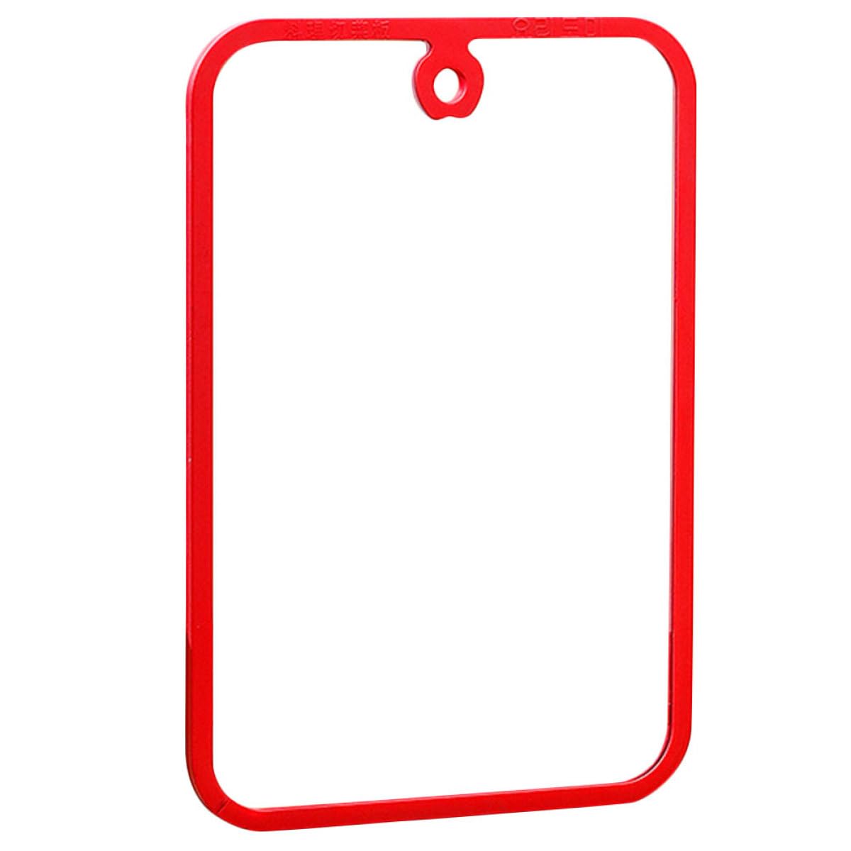 Planche à découper en verre trempé transparent TOYANDONA pour fruits et cuisine