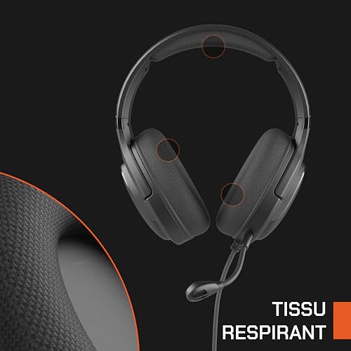 Auriculares Gaming multiplataforma con micrófono extraíble compatible con Switch y PC 3