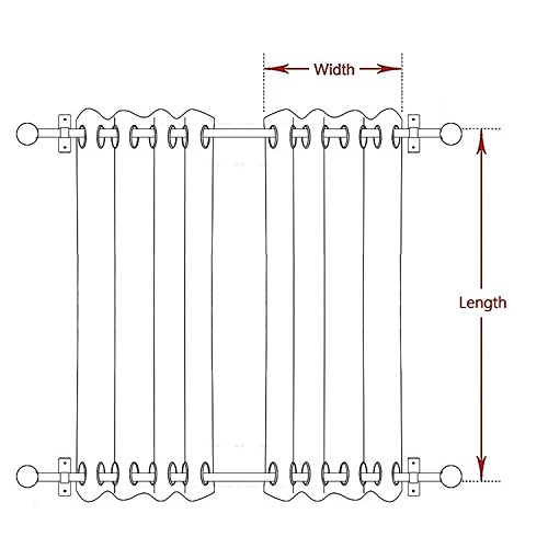 Cololeaf Water Repellent Outdoor Decor Panel Grommet At Top And Bottom Curtains/Drapes Panels For Patio,Front Porch ,Gazebo, Pergola, Cabana, Dock, Beach Home,Beige 100W X 120L Inch (1 Panel) #TOP5