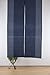 Fukui Textile Factory Vertical Stripe Navy Blue Cotton Cloth Japanese Noren Curtain Tapestry Long Size (Navy, W85cmxH150cm(33.5