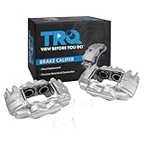 TRQ Front Driver and Passenger Side Brake Caliper Set Caliper Brackets Compatible with 05-14 Toyota Tacoma Caliper Casting #13WG 16-23 Tacoma Caliper Casting #13WG 03-09 4Runner Caliper Casting #13WG