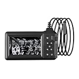 1080P Dual Lens Industrielle Video Automotive Endoskop Stethoskop Boroskop for Autos Kabel Rohr Inspektion Gerät Kamera Werkzeuge Klare BildqualitäT(5m)