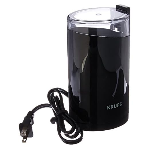 Krups Fast Touch Coffee Grinder Electric 3 Oz. Black