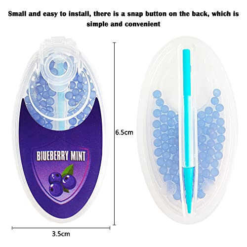 Kit de 500 Billes Fraicheurs pour Cigarette Capsules Aromatiques avec bâtonnet d’insertion DIY Explosion Bead Filtre de Cigarette pour Cigarettes avec Filtre - Image 7