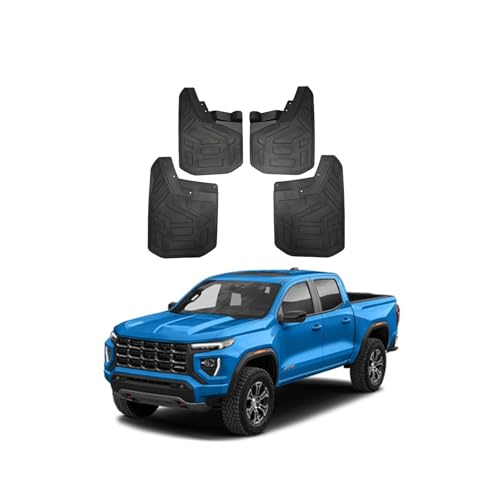 Voiture Garde-Boue GMC Canyon 2024-2025 Bavettes Accessoires Splash Guard