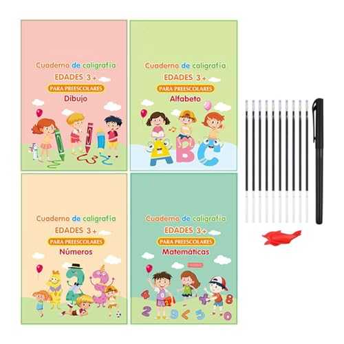 Cuaderno Práctica Guiada Escritura Español Agarre Lápiz