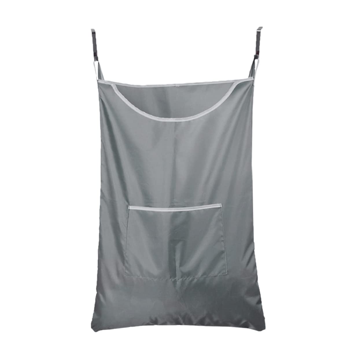 IMIKEYA 2pezzi Borsa Per Biancheria Sporca Grigio Sacchetto Pratico Per Riporre Abbigliamento e Accessori Bagno Design Semplice e Maniglie Comode Per Facile Trasporto