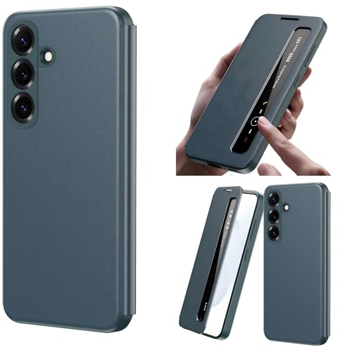 Coque S25 Edge Smart View Flip Case protège écran anti-choc
