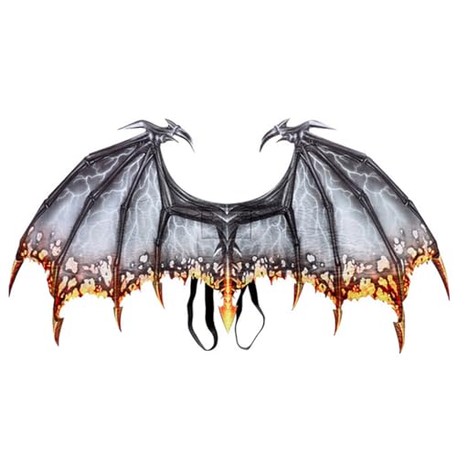 Éperons en Os de Feu Dragon Wing pour Vos Soirées Cosplay Adulte et Halloween
