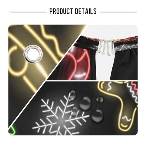 Kigai Christmas Hair Cutting Cape for Men & Women Waterproof Barber Cape Professional Hairdressing Salon Styling Cape with Adjustable Closure Snap - Thumbnail 4