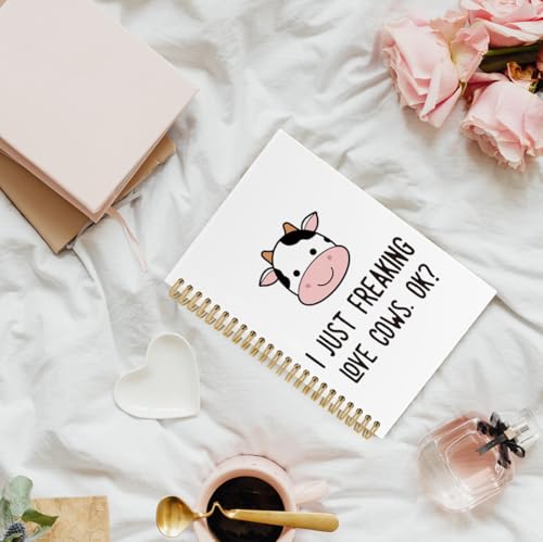 Carnet à spirale vaches : finies les notes perdues avec ce cahier ligné robuste - 3