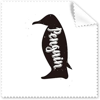 Penguin Black and White Animal Cleaning Cloth Phone Screen Glasses Cleaner 5pcs