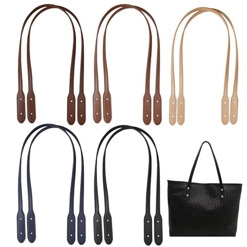 AddLotLot 10 PCS PU Leather Bag Handles Leather Handle Wraps