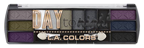 Image of L.A. COLORS Day To Night 12 Color Eyeshadow Palette, Nightfall, 0.28 oz. (CES426) (Pack of 2)