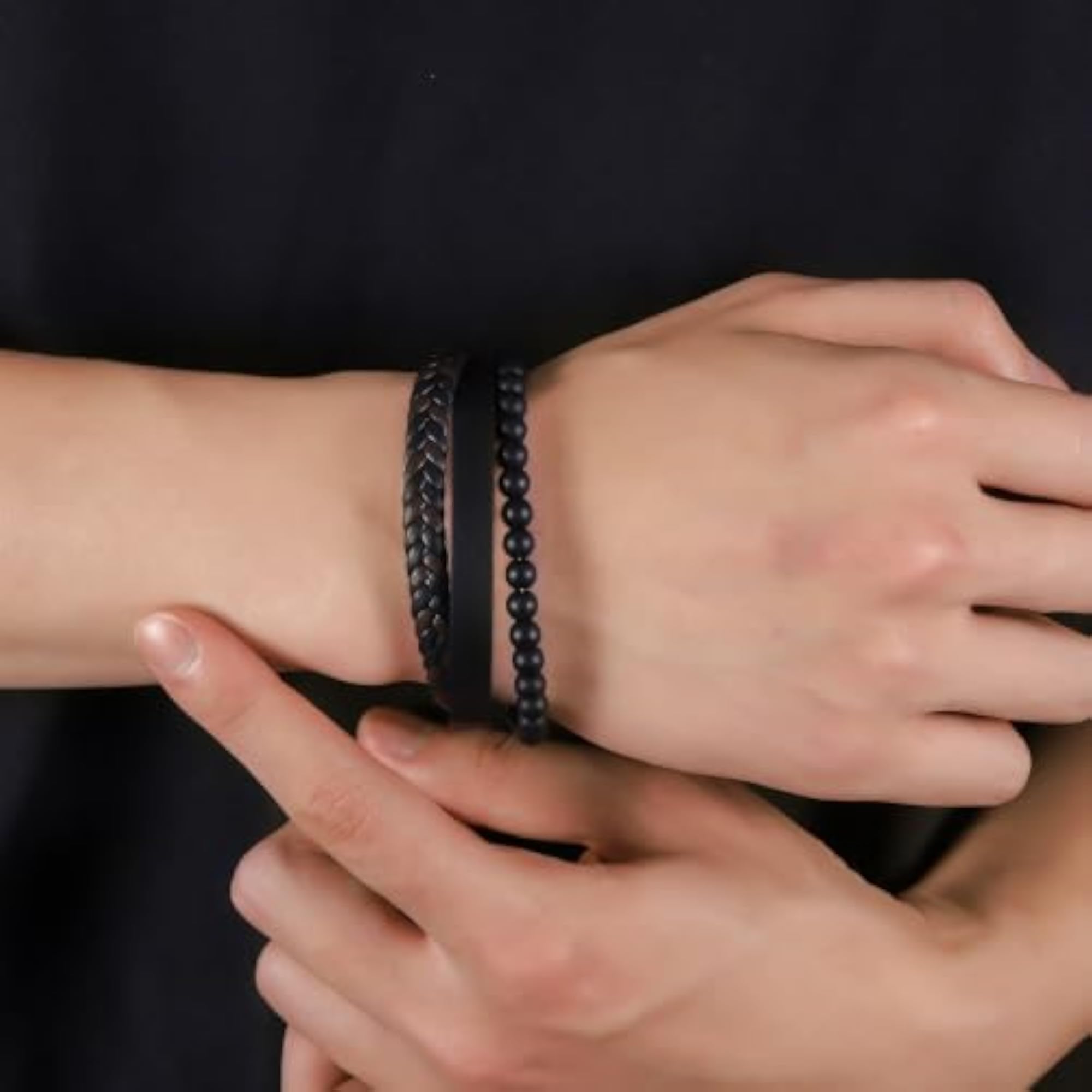 Men's Rogue Layer Bracelet, Stylish Hand Band