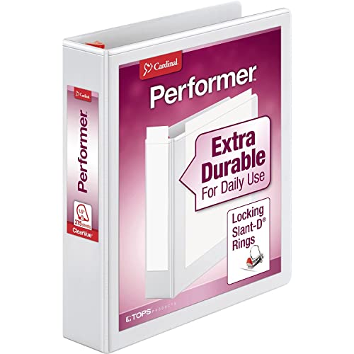 Cardinal Performer 3-Ring Binder, 1.5