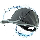TOP-EX Quick Dry Mesh Baseball Cap for Men Foldable Fishing Running Caps Sun UV Protection Dark Grey X-Large XX-Large XL XXL