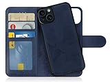 BOOKSTYLE 2EN1 - Cet étui smartphone complet, aimanté et amovible, dispose d'une coque simple et d'une coquille livre rabattable pour un support vertical. Produit vegan en similicuir.