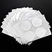 FineInno 100 Feuilles Feuille D'aluminium Couvercles Autocollant Jetables Aluminum Foil Lids Pour RéUtiliser Les Capsules,1.5inch (37mm)